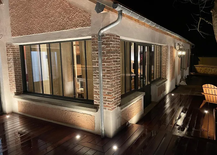 Pensión La Petite Maison De - Privées - 5 étoiles Au Cœur Du Village Giverny